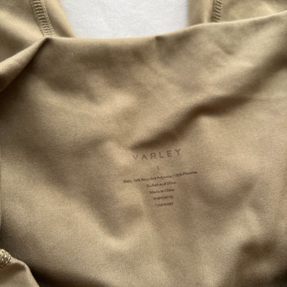 Varley Khaki Green Leggings Large - Picture 4 of 5